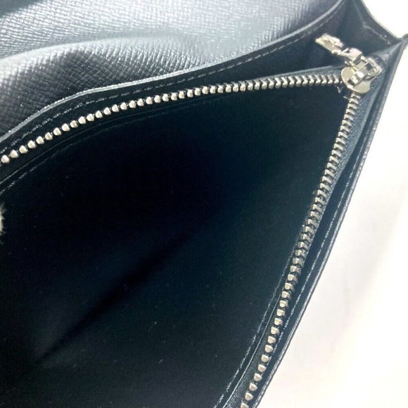 Authentic LOUIS VUITTON M61697 MonogramEclipse Portefeuille Braza Folded wallet - Picture 4 of 15